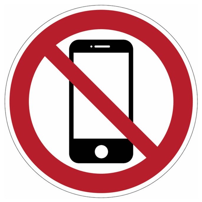 Icono Movil Prohibido